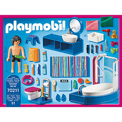 Avis Playmobil® 70211 Playmobil Salle de bain avec baignoire