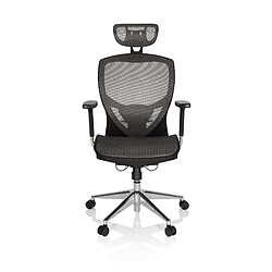 Siège de bureau / Fauteuil de direction VENUS ONE, tissu maille gris argenté hjh OFFICE