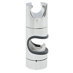 19-25mm Chrome Tête De Remplacement Curseur Support Barre Salle De Bain Accessoires Partie Gris pas cher