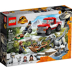 LEGO Jurassic World La capture des Vélociraptors Beta et Blue