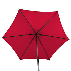 Acheter Hesperide Parasol Soya rond - Rouge Grenade