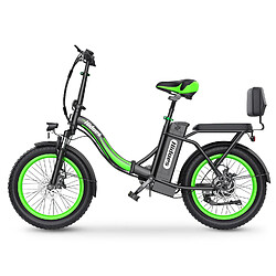 Acheter Hidoes HD-C1 Vélo Électrique - Moteur 750W Batterie 48V13AH Pneus de 20 Pouces - Vert