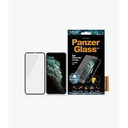 PANZERGLASS - PanzerGlass Apple iPhone Xs Max/11 Pro Max Compatible avec les coques Anti-bactérien, Noir