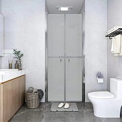 vidaXL Porte de douche ESG dépoli 71x190 cm