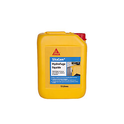 Hydrofuge de masse pour béton et mortier SIKA SikaCem Hydrofuge Liquide - 5l