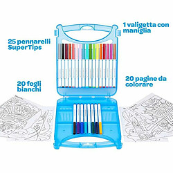 Ensemble de Marqueurs Crayola Lavable 65 Pièces