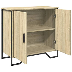 Acheter vidaXL Buffet chêne sonoma 78x35,5x74,5 cm bois d'ingénierie