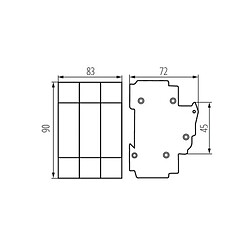 Acheter Kanlux Disjoncteur pour rail TH35, D02 KSF