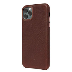 Decoded Coque pour iPhone 11 Pro en cuir Marron