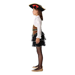 Totalcadeau Costume pour fillette pirate déguisement Taille - 7-9 Ans pas cher