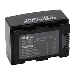 Vhbw Batterie LI-ION pour SAMSUNG SMX-F50, HMX-F50BN, HMX-F90, SMX-F50BP, SMX-F54, HMX-H305, HMX-H304, HMX-H300, HMX-H300BN, HMX-H400 remplace IA-BP210R