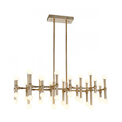 Luminaire Center Suspension moderne Giovanna Bronze en aluminium