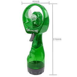 Wewoo Ventilateur à jet d'eau à main livraison aléatoire de couleur vert