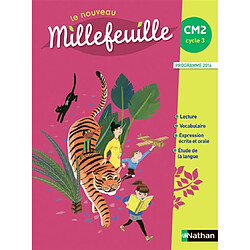 Le nouveau Millefeuille, CM2 : livre de l'élève : programme 2016 - Occasion