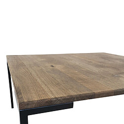 Acheter EPIKASA Table Basse Lugano, Marron, Bois, 110x60x45 cm