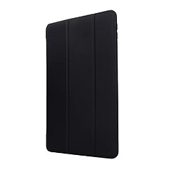 Avis Etui en PU + silicone avec support tri-pliure noir pour votre Apple iPad 10.2 (2019)