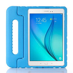 Coque en TPU mousse EVA anti-chute bleu avec béquille pour votre Samsung Galaxy Tab S5e SM-T720