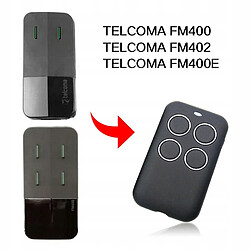 GUPBOO Télécommande Universelle de Rechange Télécommande porte de garage TELCOMA 433.92MHz