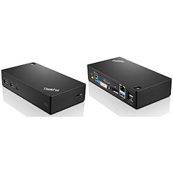 Lenovo ThinkPad USB 3.0 Pro Dock USB 3.0 (3.1 Gen 1) Type-A Noir