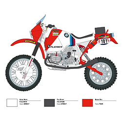 Acheter Italeri Maquette Moto B.m.w. R80 G/s 1000 Paris Dakar 1985