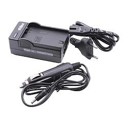 Vhbw CHARGEUR SECTEUR 220V + VOITURE 12V pour BATTERIE CANON BP-208, BP-308, BP-310, BP-315