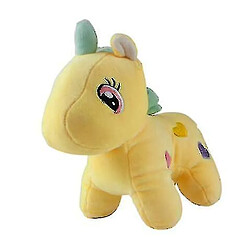 Universal Unicorne avec du coeur en peluche jaune