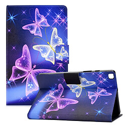 Etui en PU Conception d'impression de motifs beaux papillons pour votre Samsung Galaxy Tab A7 Lite 8.7 pouces T220/T225