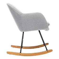 Avis Atmosphera, Createur D'Interieur Rocking Chair Pera Gris - Atmosphera