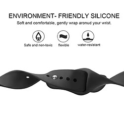 Acheter PHONECARE Bracelet SmoothSilicone pour Zeblaze GTS Pro - Noir