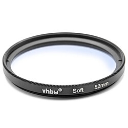 vhbw Diffuseur de flou artistique Filtre à effet 52mm pour appareils photo numériques, reflex p.ex. de Canon, Nikon, Olympus, Panasonic, Sony