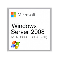 Microsoft Windows Server 2008 R2 Remote Desktop Services (RDS) 20 user connections - Clé licence à télécharger - Livraison rapide 7/7j Logiciel à télécharger (lien de téléchargement officiel et clé d'activation authentique). Livraison ultra rapide !