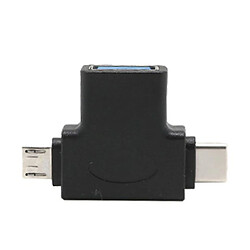 Adaptateur multi-ports USB 2 en 1