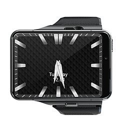 LOKMAT APPLLP MAX 4G montre intelligente écran couleur entièrement tactile de 2,88 pouces batterie 1850mAh photo musique vidéo surveillance de la fréquence cardiaque mode multisport durée de vie étanche 4G + 64 Go, argent