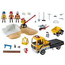 Avis Playmobil® City Action Site de travaux avec camion et ouvriers