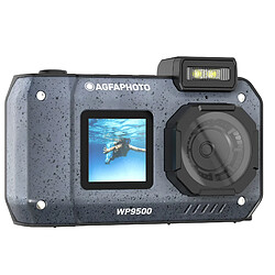 Agfa Photo AgfaPhoto Realishot WP9500 - Appareil Photo Numérique Waterproof, Étanche 7m, 24 MP, Zoom 18X, Vidéo 4K, Double Écran 2.9"/1.4" - Noir - Noir