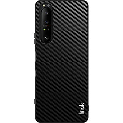 Coque en TPU + PU IMAK texture en fibre de carbone pour votre Sony Xperia 1 III 5G