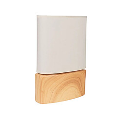 Lampe de bureau Romimex Beige Céramique 21 x 31 x 8 cm