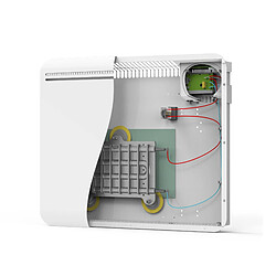 Avis KALIA Radiateur électrique à inertie fonte ASPEN Blanc Fonte 2000W