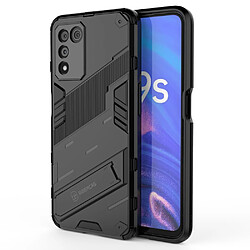 Coque en TPU anti-griffes avec béquille, noir pour votre Oppo K9s 5G