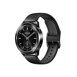 Xiaomi Watch S3 Bluetooth Noir (Black) M2323W1 Montre connectée- Ecran Amoled 1.43" - Suivi de santé - Autonomie 14 jours - Socle de charge sans fil inclus