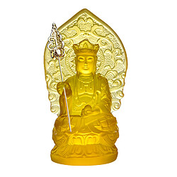 Chine Bouddhisme Résine Terre Magasin Ksitigarbha Bodhisattva Tangseng Bouddha Statue Maison Décor de Bureau