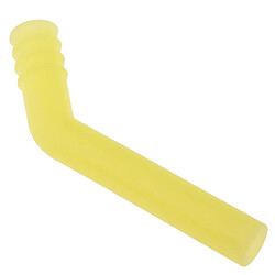 Avis Caoutchouc de silicone pour tube d'extension de silencieux de tuyau d'échappement RC pour 1/8 1/10 jaune