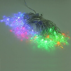 Wewoo Guirlande Transparent Pentastar multi-couleurs pendentifs 30-LED 7m décoration guirlandes AC 12-240V / EU Plug