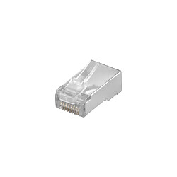 CAT 5 RJ45/8P8C Prise Plat Câble