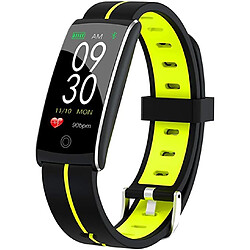 Chrono Montre Intelligente, Moniteur de fréquence Cardiaque, Moniteur de Sommeil, Pression artérielle, oxygène, podomètre, étanche, IP68 avec Tracker d'activité-Vert