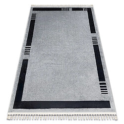 RUGSX Tapis AMOUR 53113D gris - Cadre, moderne, élégant 118x180 cm