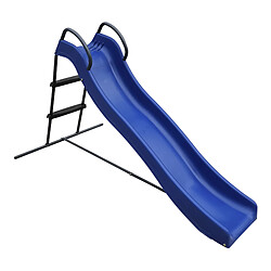 Avis AXI Toboggan sur pied AXI avec connexion d'eau 180cm Bleu & Anthracite | Toboggan de jardin en métal et plastique