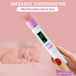 Justgreenbox Mini thermomètre infrarouge portable sans contact 1S mesure rapide - 1005001934907647 pas cher