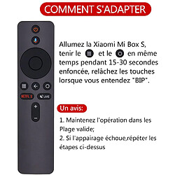 Avis SANAG Telecommande Pour Xiaomi Mi Box S, Remplacement Telecommande Xiaomi Mi Box S Xmrm-006 Avec Bluetooth Vocale Fonction