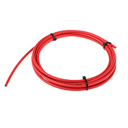 calandre cable derailleur cable ligne logement tube protection couvre-tuyau rouge